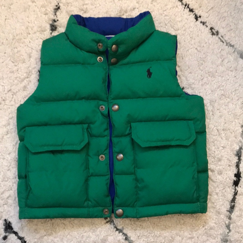 Polo Ralph Lauren reversible vest.